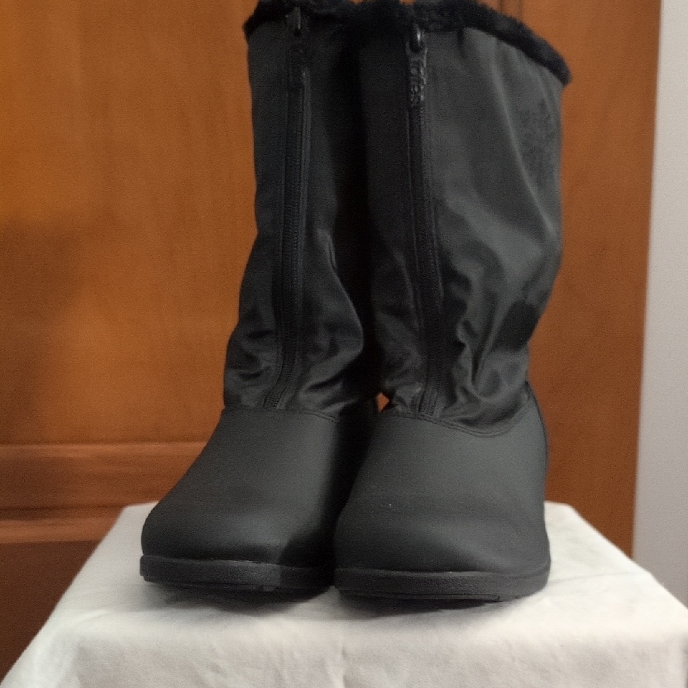 totes Black Winter & Rain Boots